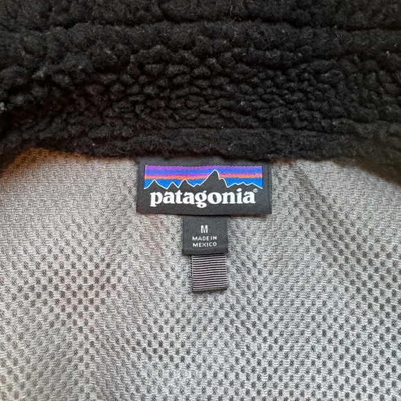 Patagonia women’s fleece vest black medium - Picture 6 of 8
